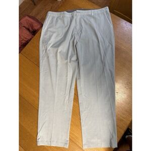 Turtleson Golf Pants Men 42x30 Gray Performance Chino‎ Quick Dry Straight Leg